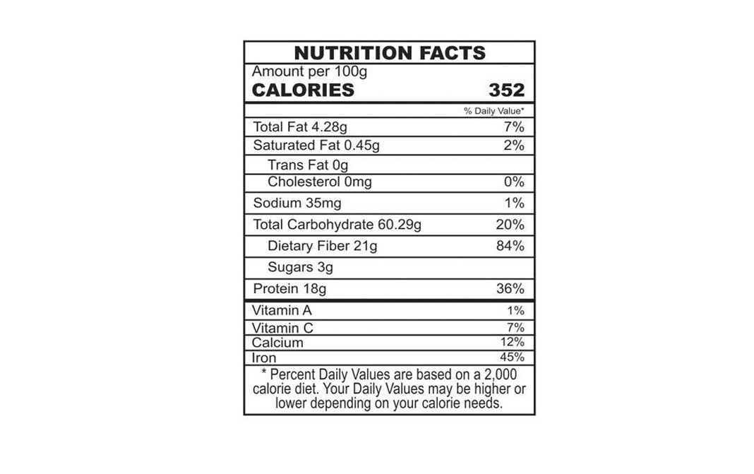Orgabite Organic Kala Chana    Pack  1 kilogram